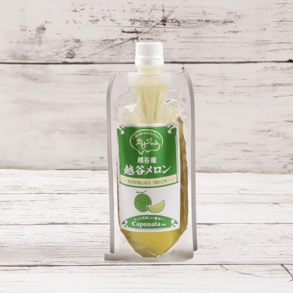 フルーツのかけジャム・越谷メロン パウチパック（195g）