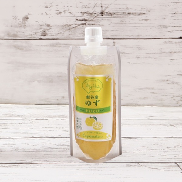 フルーツのかけジャム・越谷ゆず（パウチパック）
