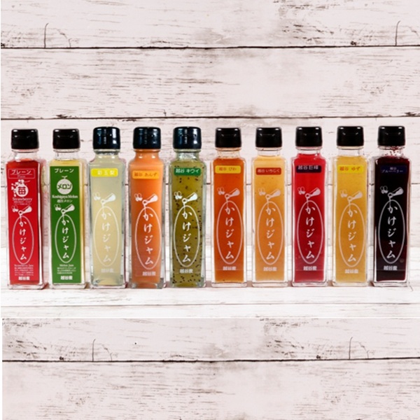 フルーツのかけジャム10種類（195g）10本セット