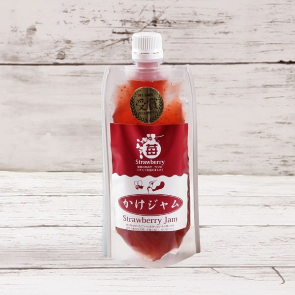 苺のかけジャム パウチパック（195g）